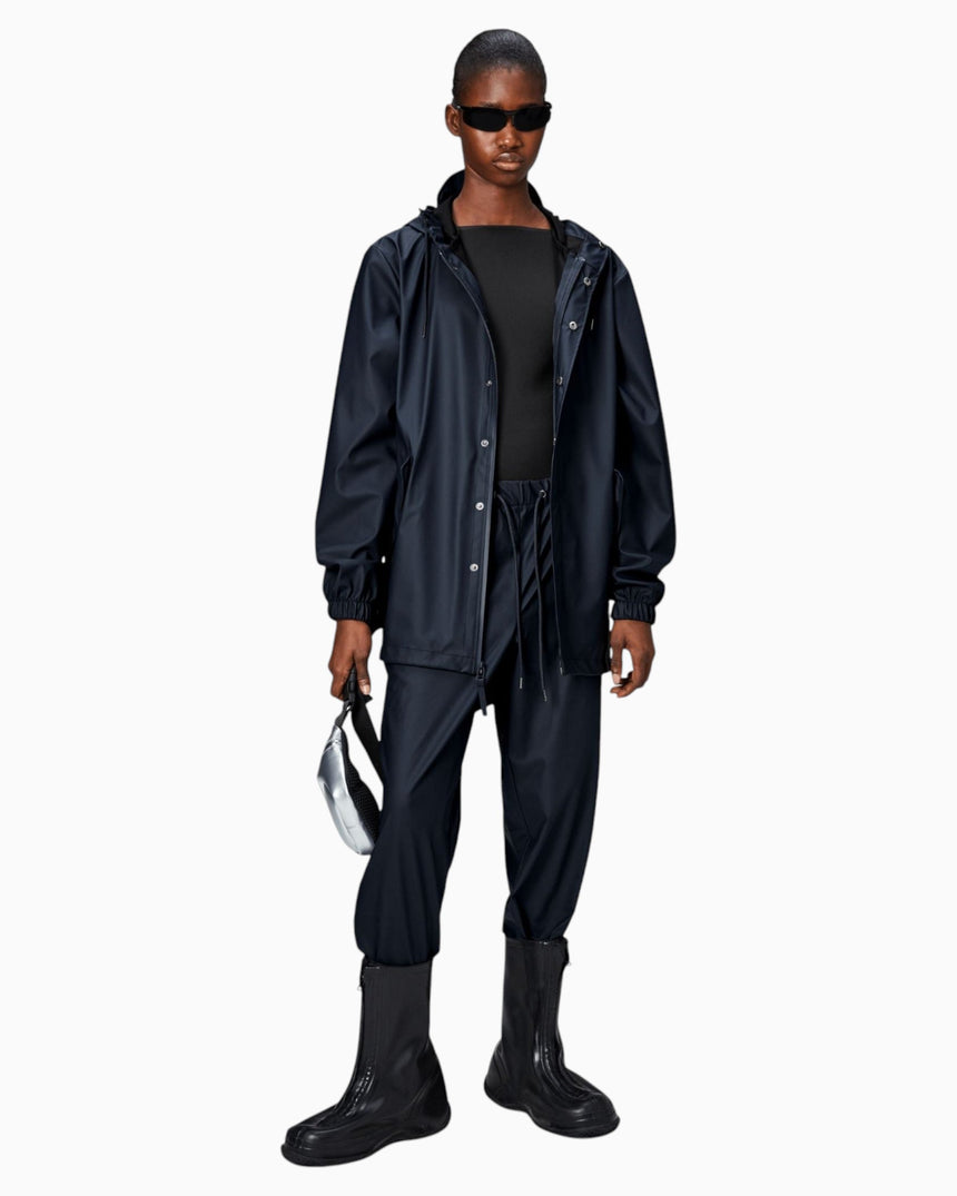 Rains Fishtail Jacket Navy