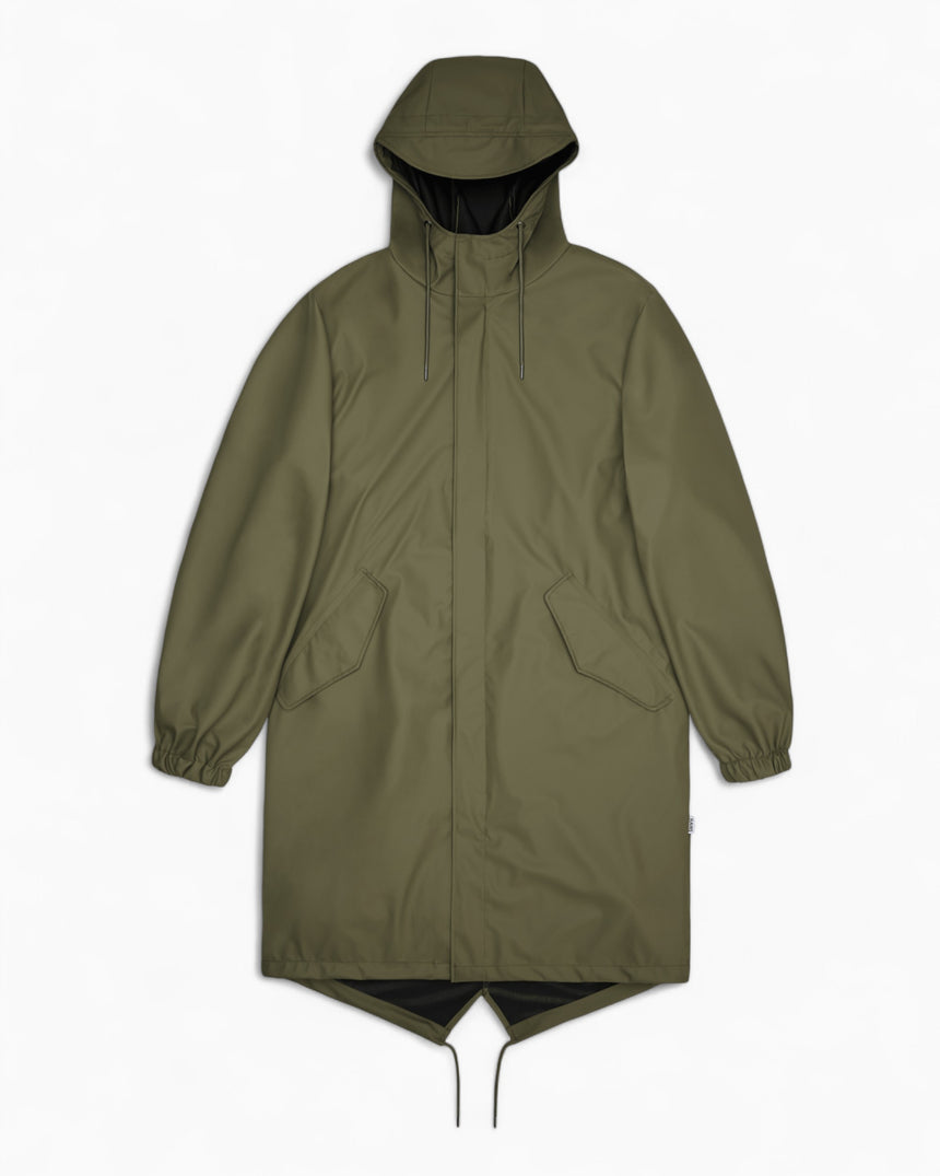 Rains Fishtail Parka Marsh