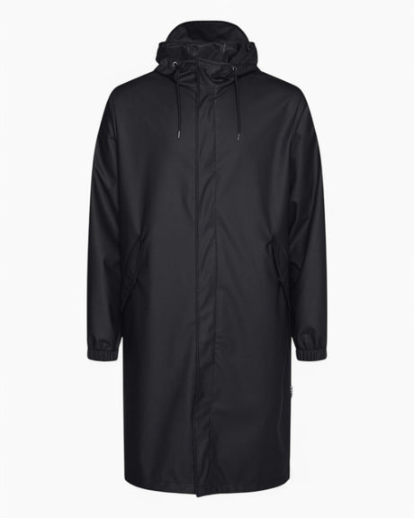Rains Fishtail Parka Black