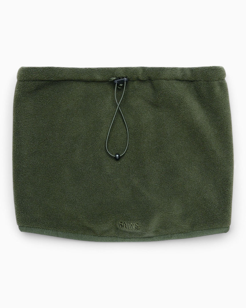 Rains Fleece Tube Scarf Green