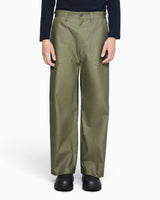 Heavy Woven Pants Straight