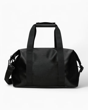 Rains Hilo Weekend Bag Small Black Grain