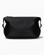 Rains Hilo Weekend Wash Bag Kozmetik Çantası Black Grain