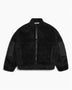 Rains Kofu Fleece Bomber Jacket Black