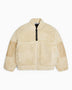 Rains Kofu Fleece Bomber Jacket Sand