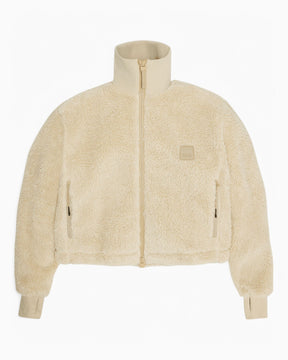 Rains Kofu Fleece Short Jacket Sand