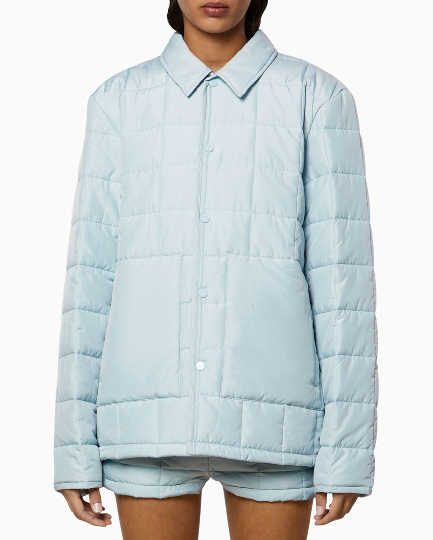 Rains Liner Shirt Jacket Sky
