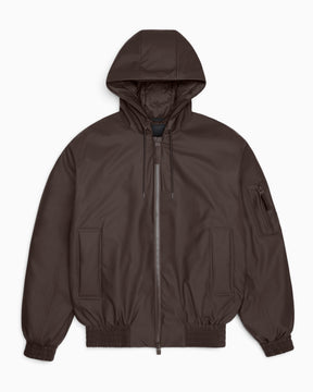 Rains Lohja Insulated Bomber Jacket Bark