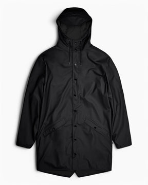Rains Long Jacket Yağmurluk Black