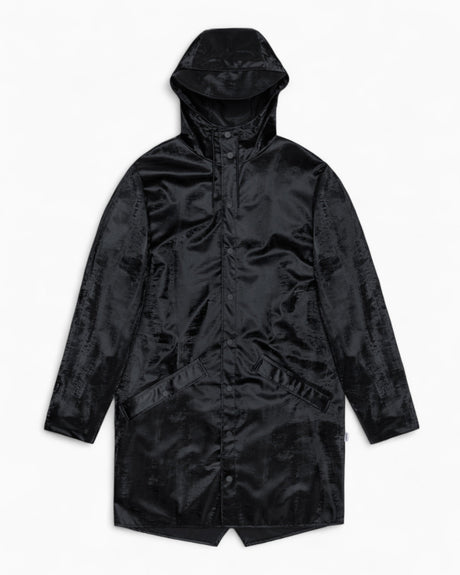 Rains Long Jacket Yağmurluk Coal