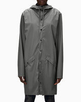 Rains Long Jacket Yağmurluk Grey