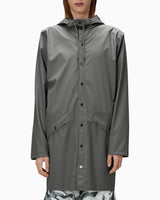Rains Long Jacket Yağmurluk Grey