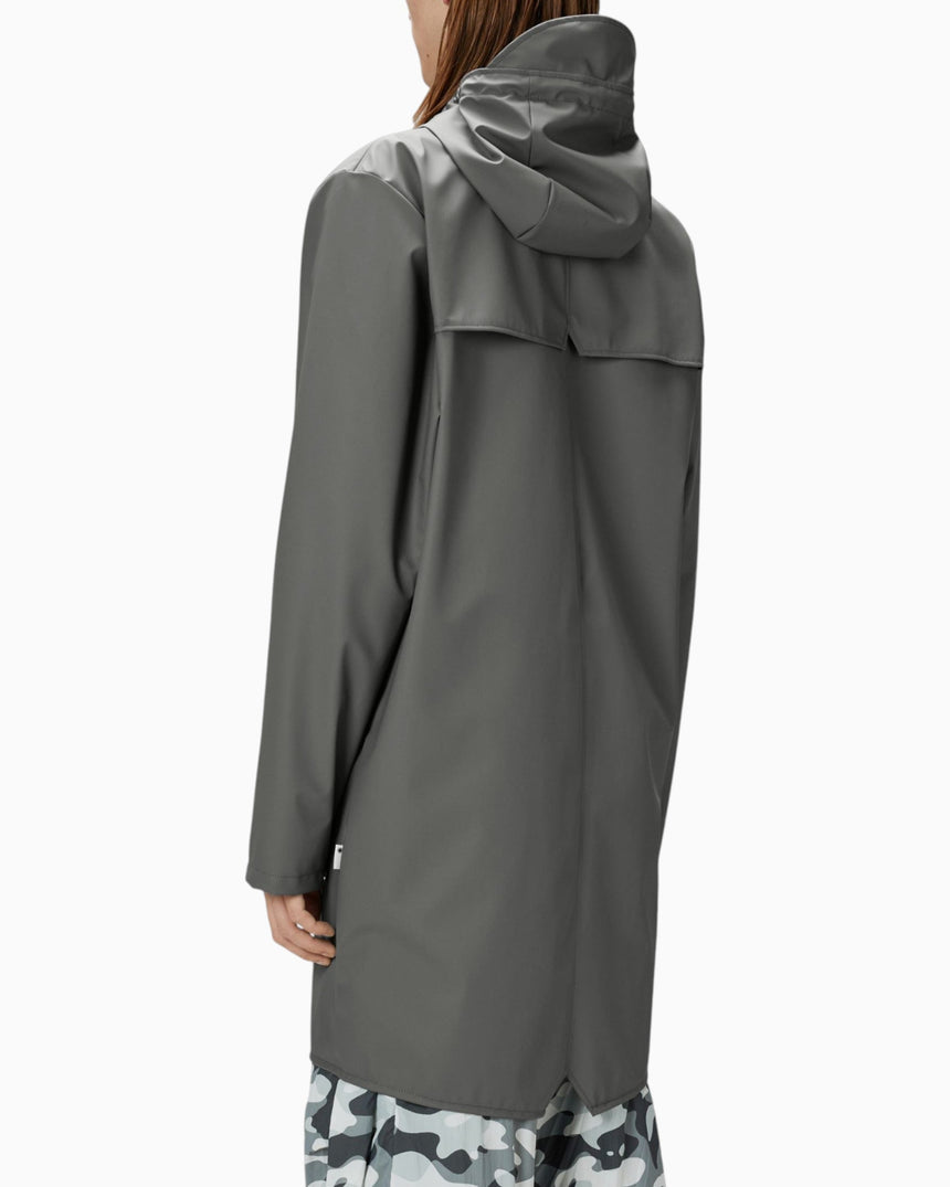 Rains Long Jacket Yağmurluk Grey