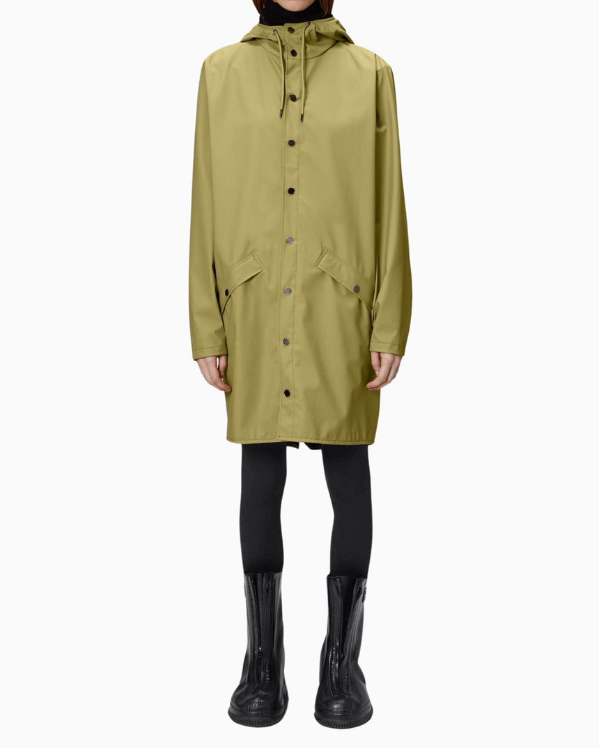Rains Long Jacket Yağmurluk Khaki