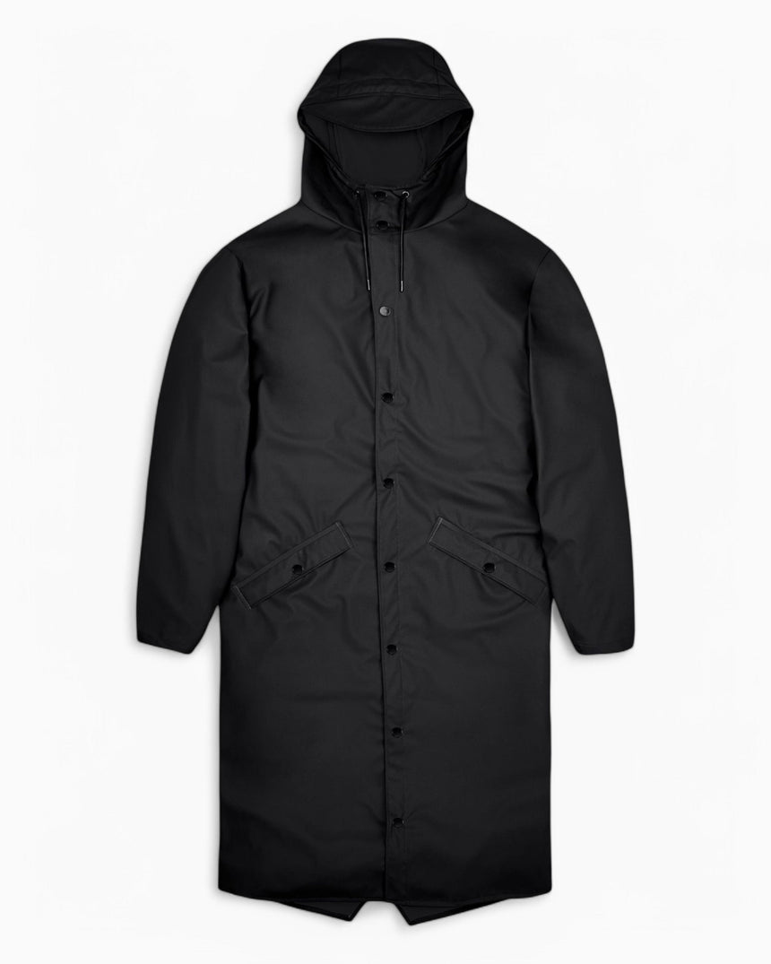 Rains Longer Jacket Black