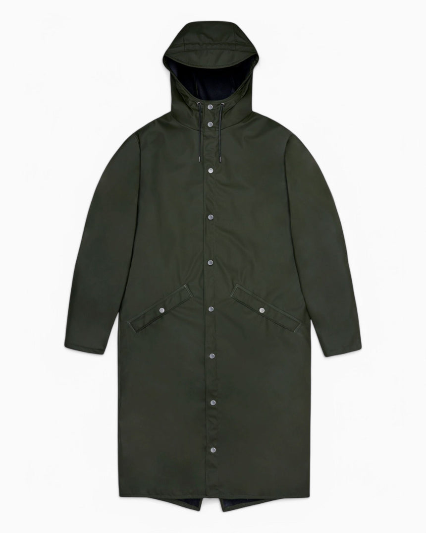 Rains Longer Jacket Green