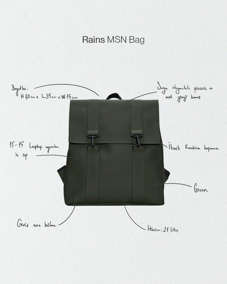 Rains MSN Bag Sırt Çantası