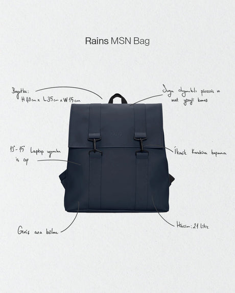 Rains MSN Bag Sırt Çantası
