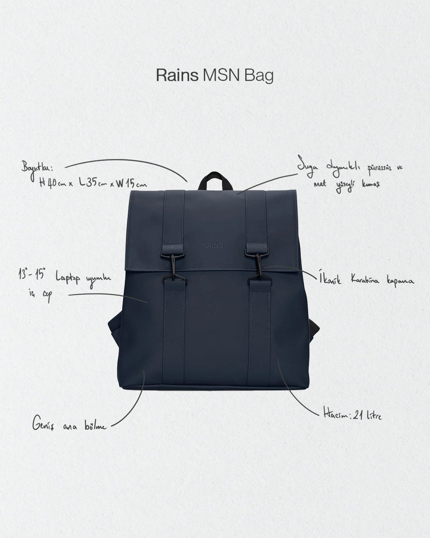 Rains MSN Bag Sırt Çantası