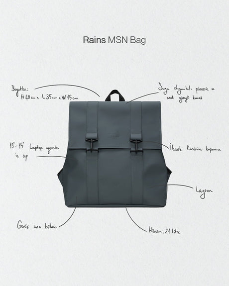 Rains MSN Bag Sırt Çantası