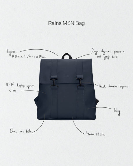 Rains MSN Bag Sırt Çantası