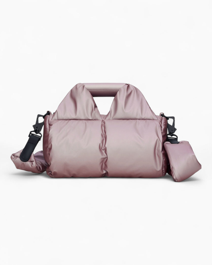 Rains Nyssa Puffer Duffel Crossbody Mini Omuz Çantası Muse