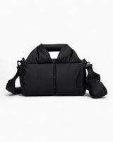 Rains Nyssa Puffer Duffel Crossbody Mini Omuz Çantası Black