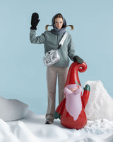 Rains Nyssa Puffer Duffel Crossbody Mini Omuz Çantası
