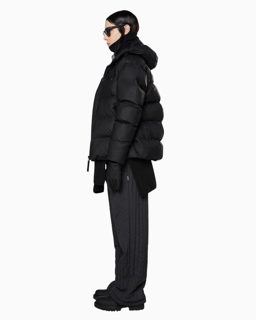 Rains Puffer Jacket Black