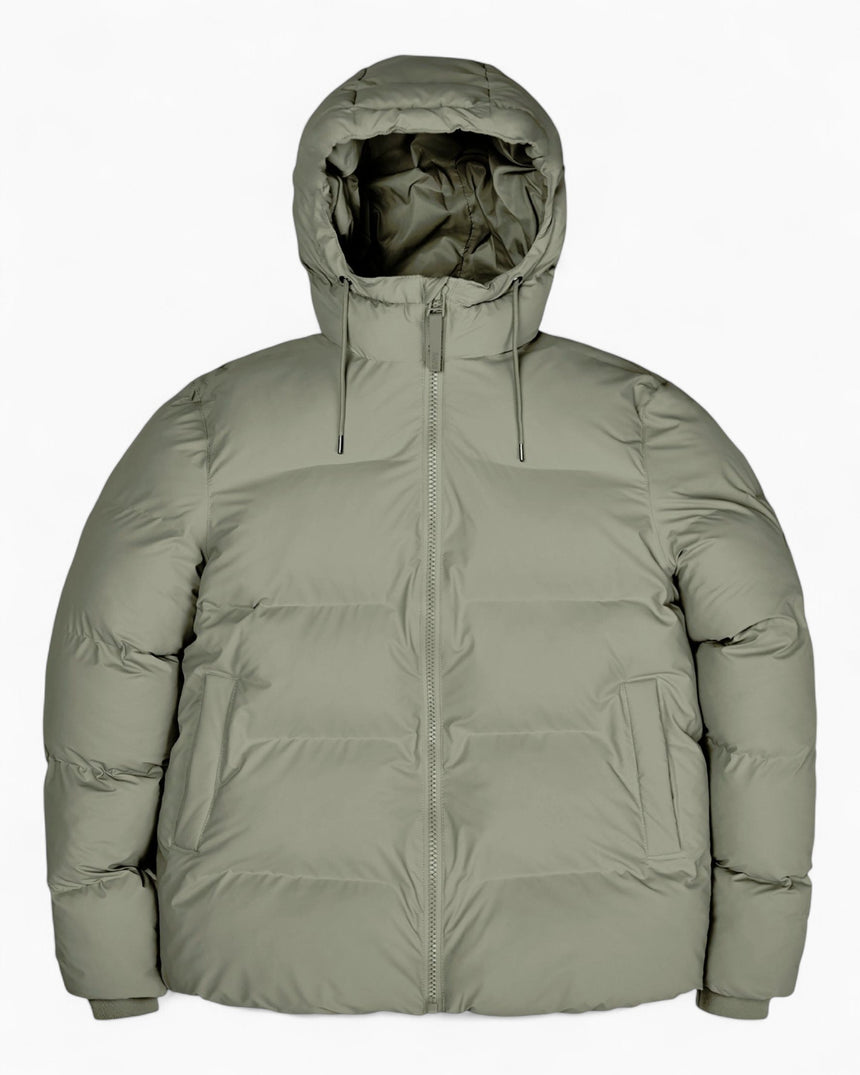 Rains Puffer Jacket Cement