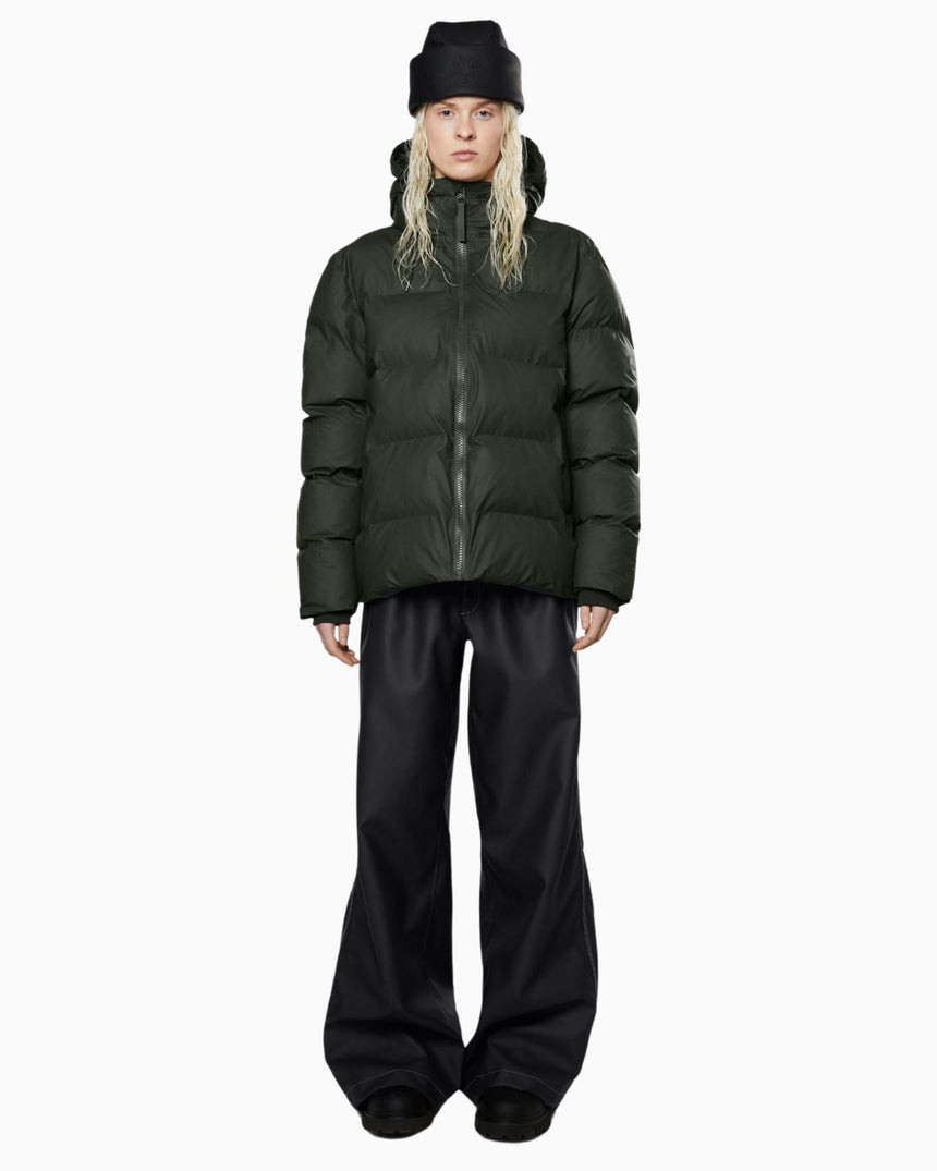 Rains Puffer Jacket Green