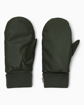 Rains Alta Puffer Mittens Green