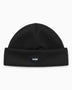 Rains Ribbed Fleece Beanie Black