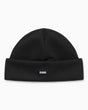 Rains Ribbed Fleece Beanie Black
