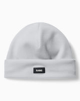 Rains Ribbed Fleece Beanie Grey Melange