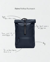 Rains Rolltop Rucksack Sırt Çantası
