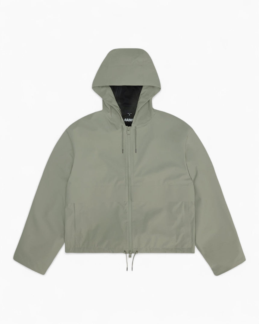 Rains Suva Hardshell Short String Jacket Drift