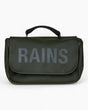 Rains Texel Wash Bag Green