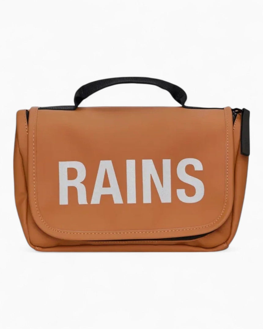 Rains Texel Wash Bag Rust