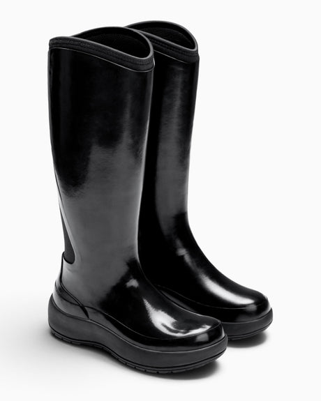 Rains The Dry Boot High Kadın Çizme Black Gloss
