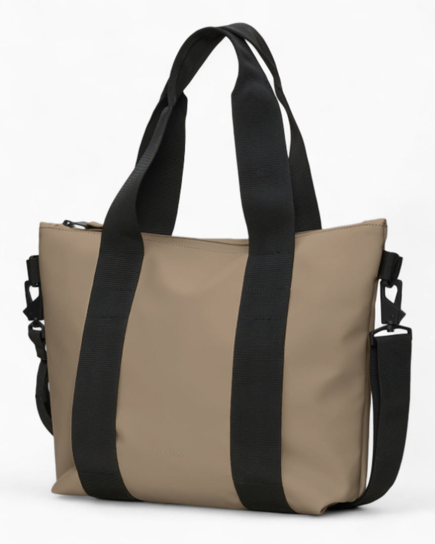Rains Tote Bag Micro Omuz Çantası Beige