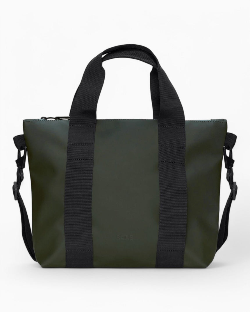 Rains Tote Bag Micro Omuz Çantası Green