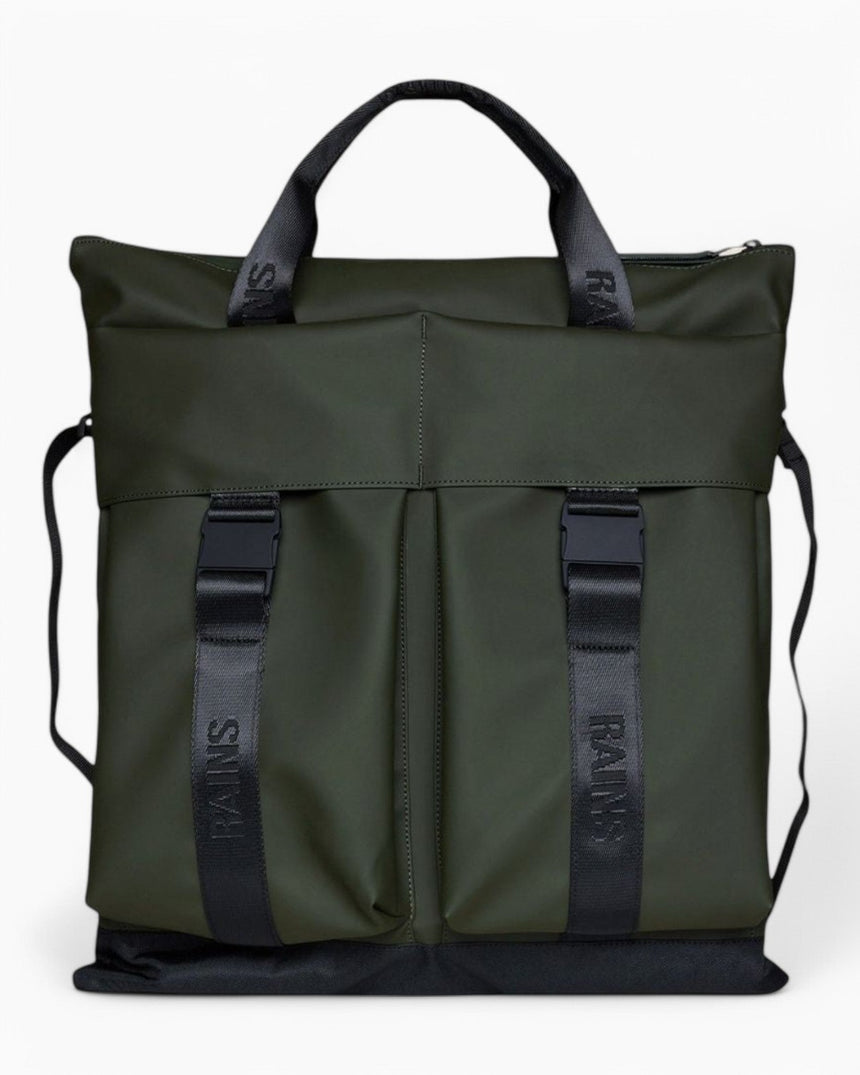 Rains Tote Bag Trail Omuz Çantası Green