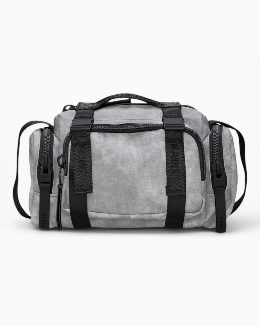 Rains Trail Crossbody Bag Omuz Çantası Distressed Grey