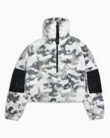 Rains W Kofu Fleece Pullover Camo