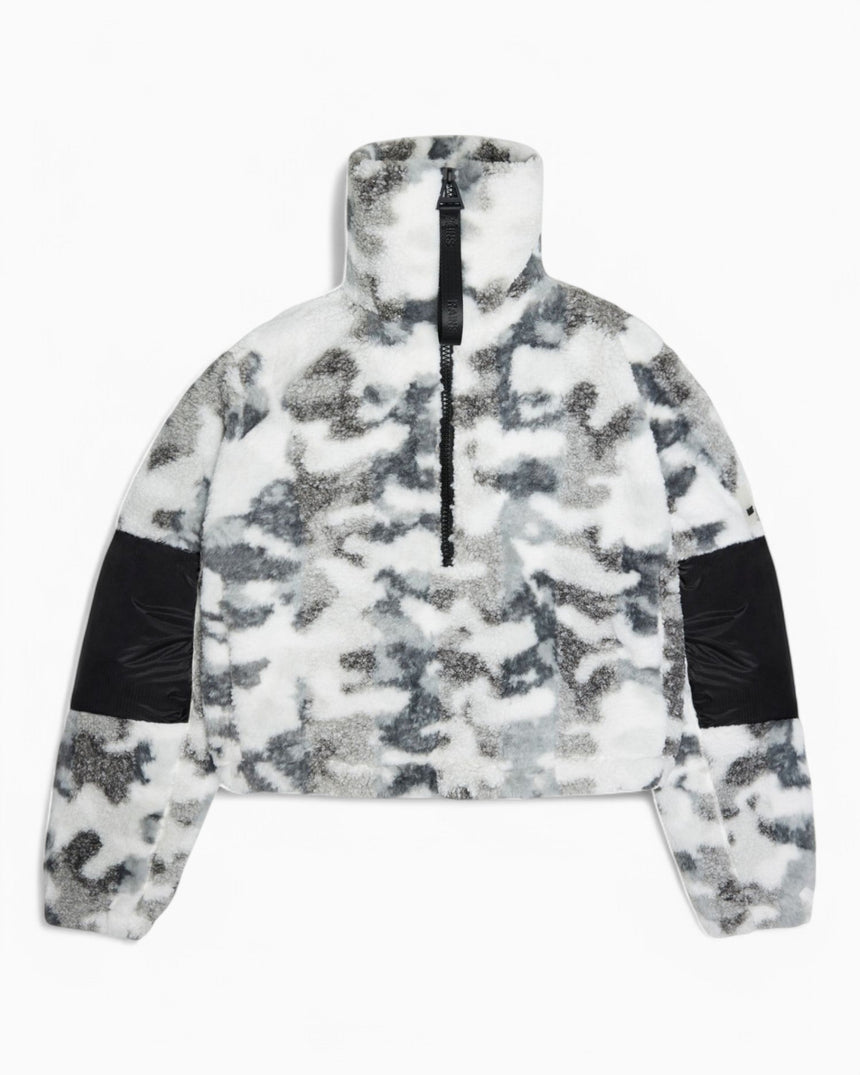 Rains W Kofu Fleece Pullover Camo