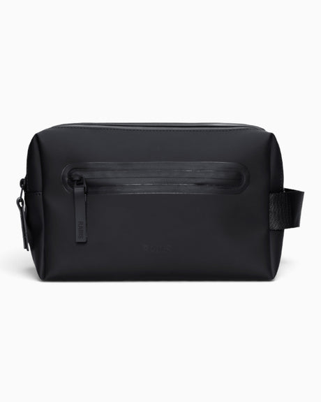 Rains Wash Bag Zip Kozmetik Çantası Black