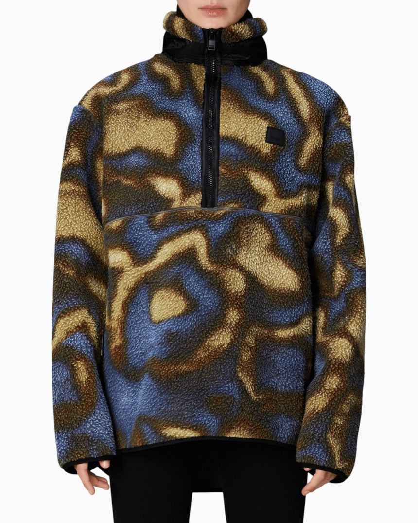 Rains Yermo Fleece Half Zip Sweatshirt