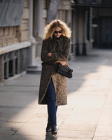 Sade216 Beliz Kadın Feathered Suede Çanta