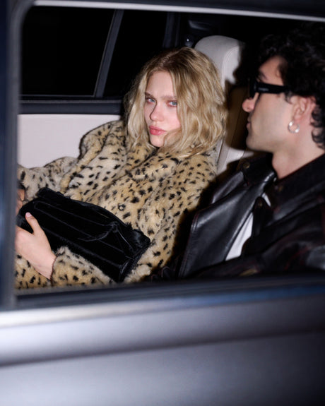 Sade216 Beliz Kadın Feathered Suede Çanta